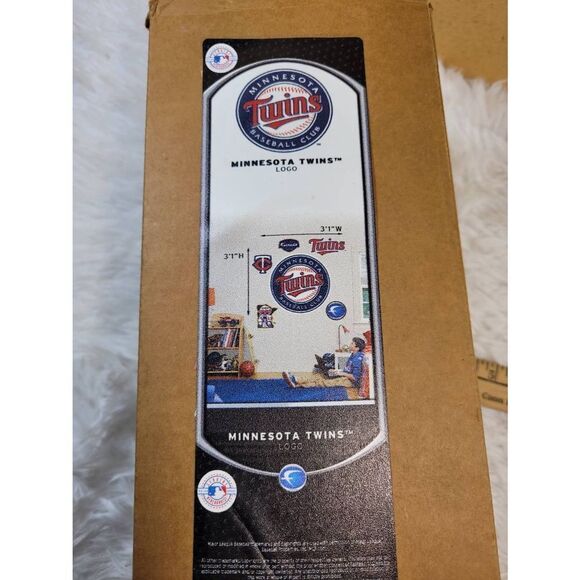 Minnesota Twins Logo Discontinued Fathead - Picture 1 of 3